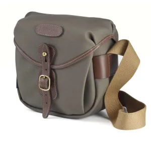Billingham Hadley Digital Shoulder Bag - Sage FibreNyte Chocolate Leather