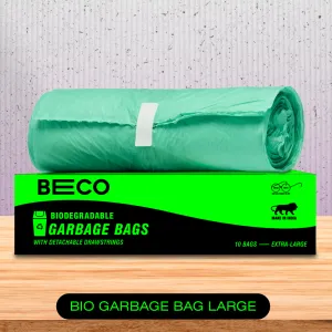 Biodegradable Garbage Bags - Large - 15 bags/roll_