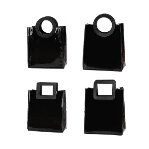 Black PVC Jelly Bag 10PCS Waterproof