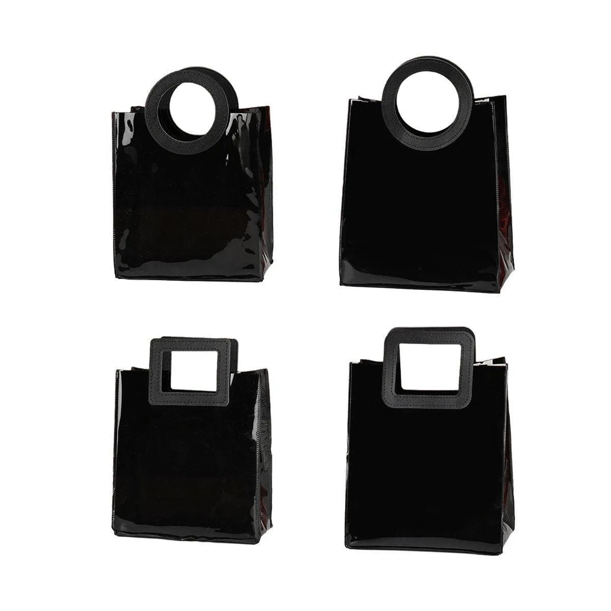 Black PVC Jelly Bag 10PCS Waterproof