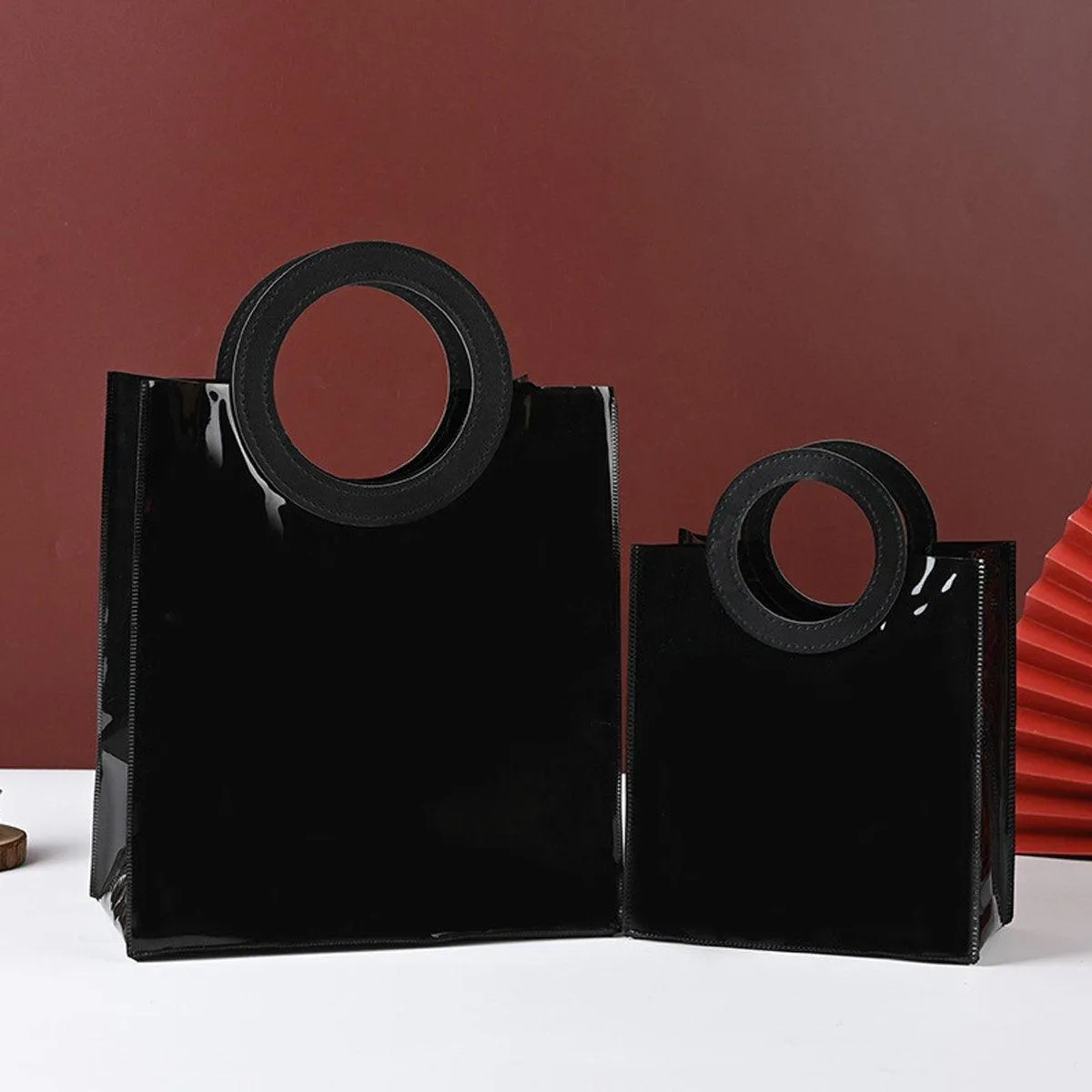 Black PVC Jelly Bag 10PCS Waterproof