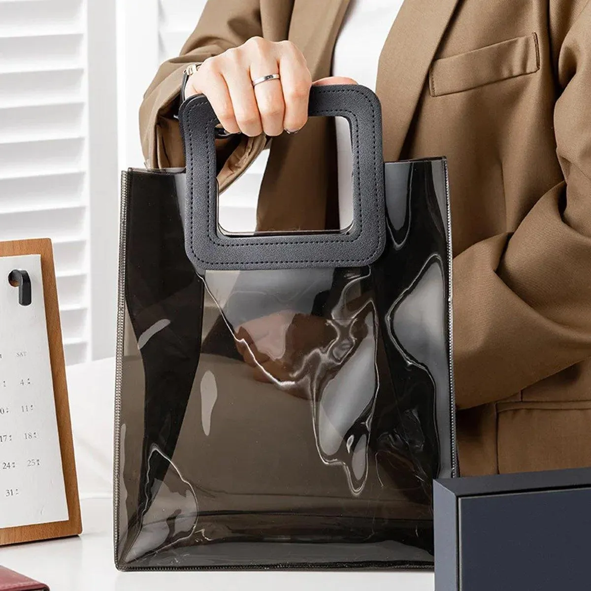 Black PVC Jelly Bag 10PCS Waterproof