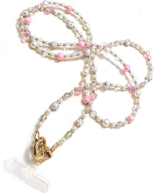 Bling Shoulder Strap Up to 59" Crystal Beading Replacement Belt Phone Lanyard Crossbody Diamond Bag Handbag Strap