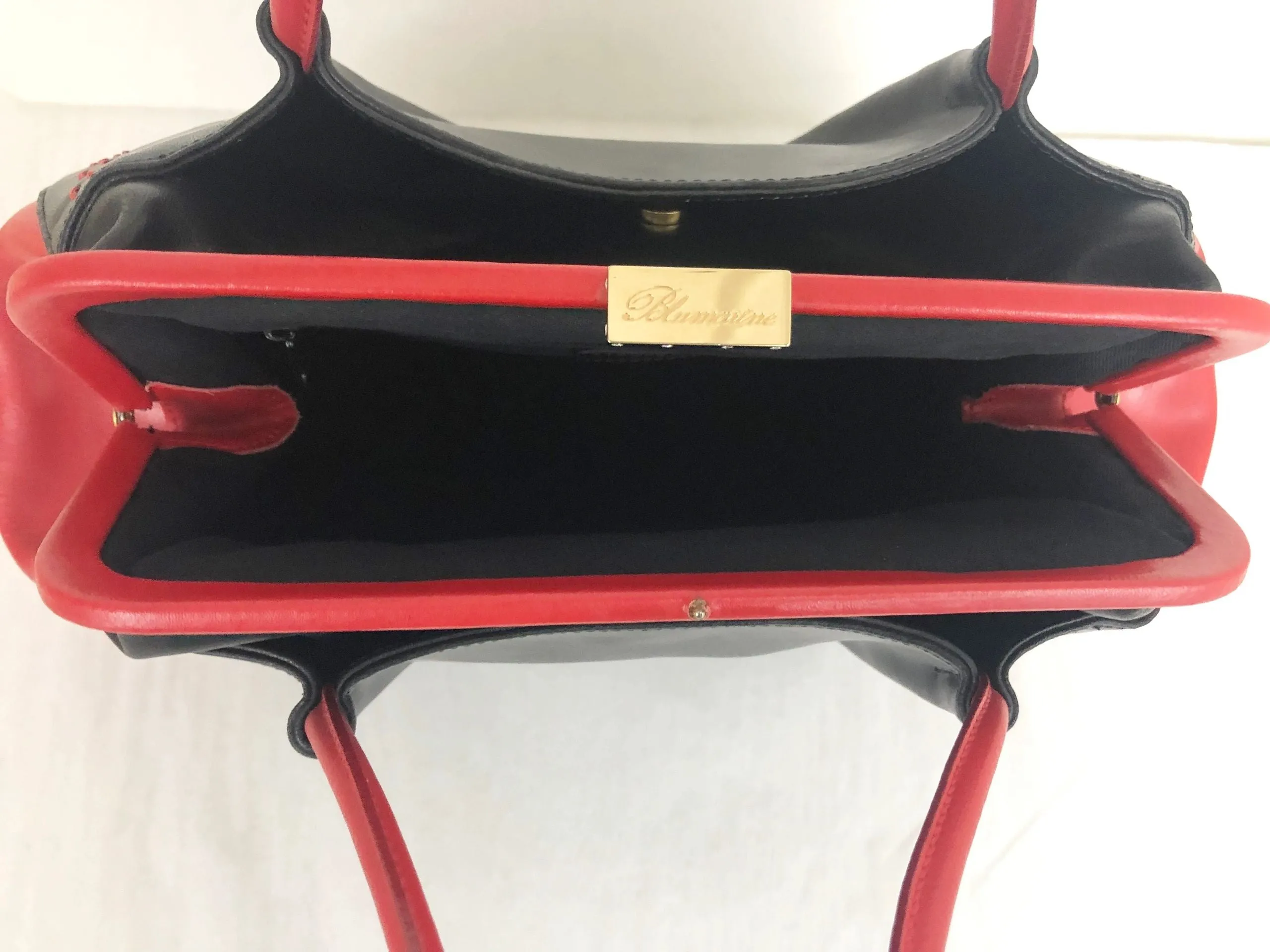 Blumarine Leather Satchel