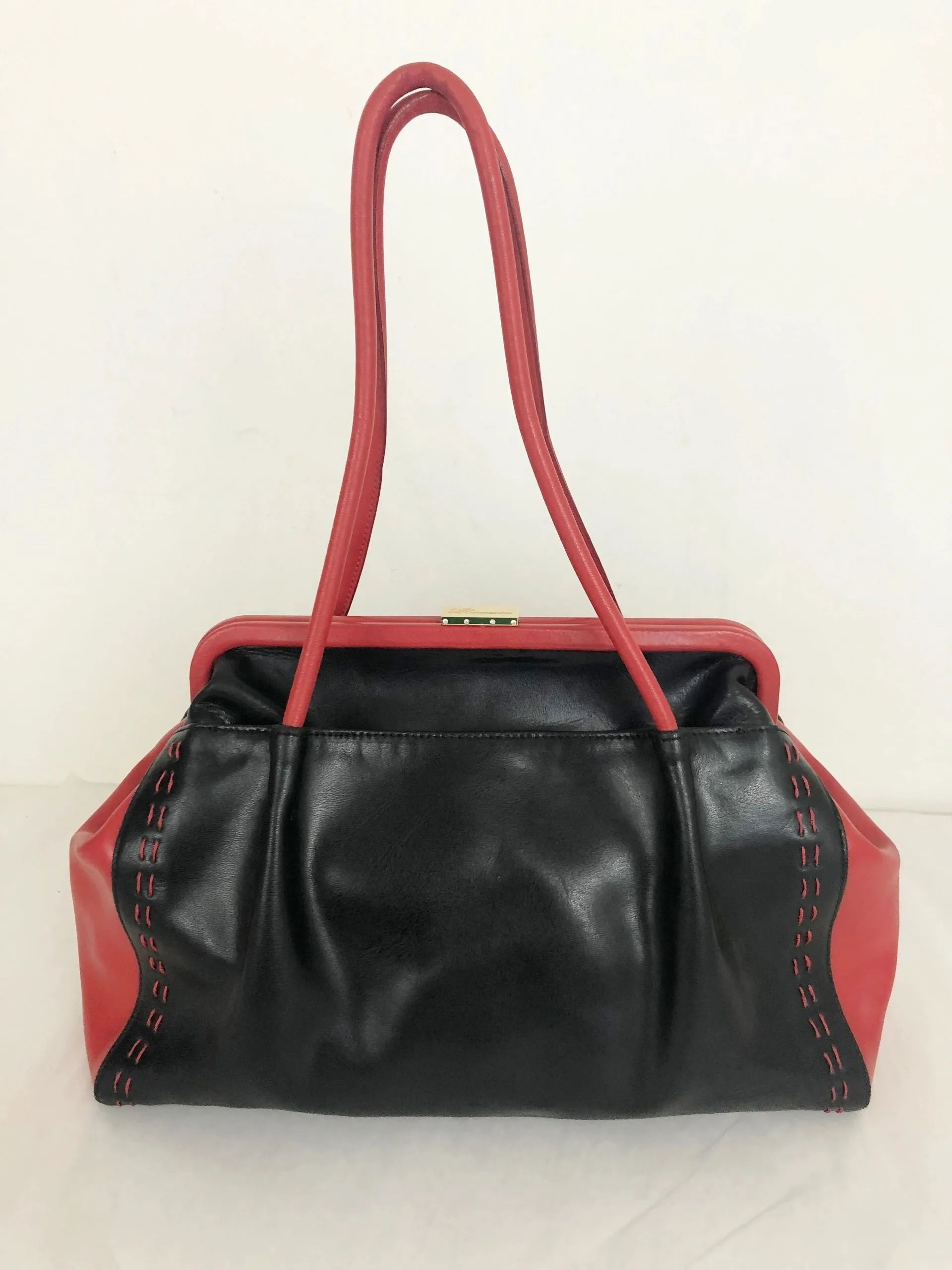 Blumarine Leather Satchel