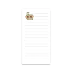 Books and Teacup Notepad