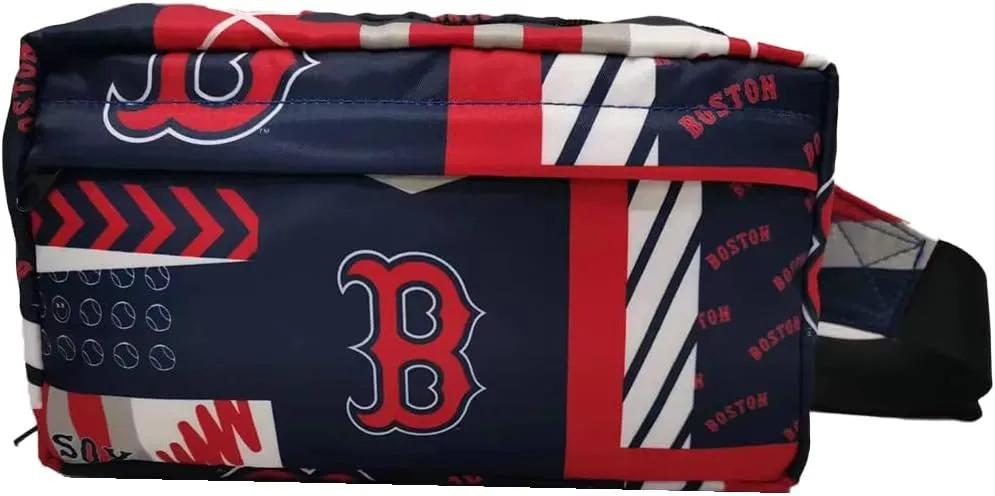 Boston Red Sox Crossbody Fanny Pack (transformable 2-in-1 Backpack), Licensed Gift Merch for Red Sox Fans (Street Series Adult Bags) Convertible, Stylish, Water-resistant Travel Merchandise for Women