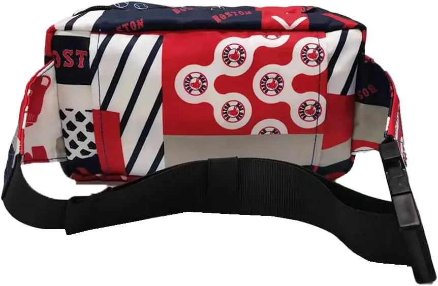 Boston Red Sox Crossbody Fanny Pack (transformable 2-in-1 Backpack), Licensed Gift Merch for Red Sox Fans (Street Series Adult Bags) Convertible, Stylish, Water-resistant Travel Merchandise for Women