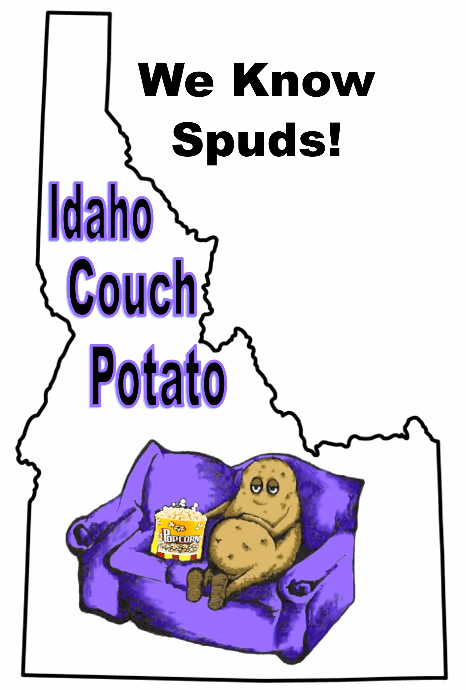Box of Famous Idaho Spud Bites Chocolate and Marshmallow Candy Bars