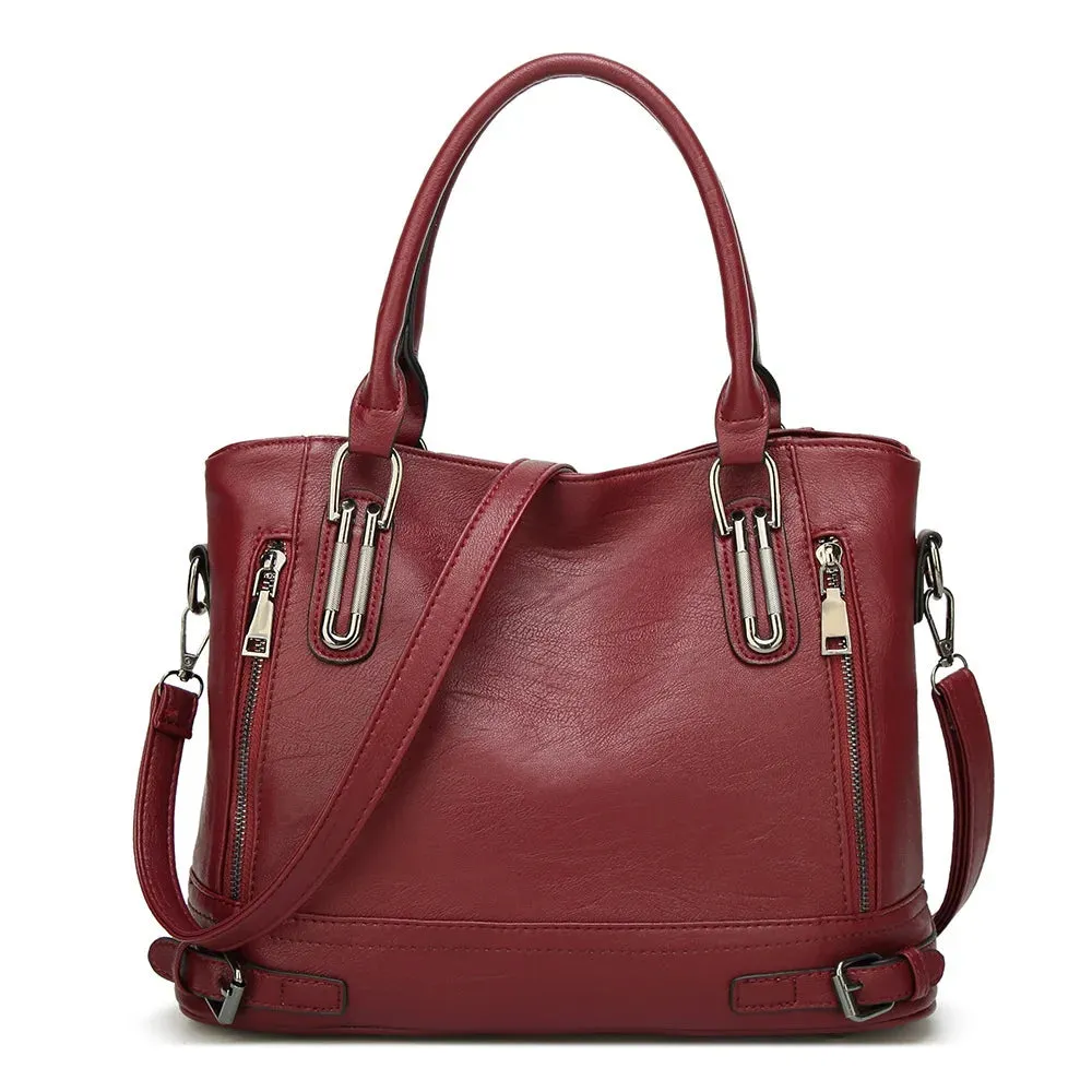 Brand Designer Women Bag Faux Leather Handbags Luxury Lady Hand Bags Women Messenger Shoulder bag Big Tote Sac A Main Bolsa