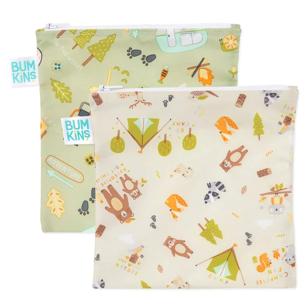 Bumkins Large Snack Bag 2pk