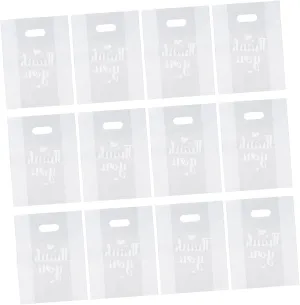 Cabilock Multipurpose Handbags for Candy Biscuit Candy Snacks Storage Reusable Bread Bags Bakery Packaging