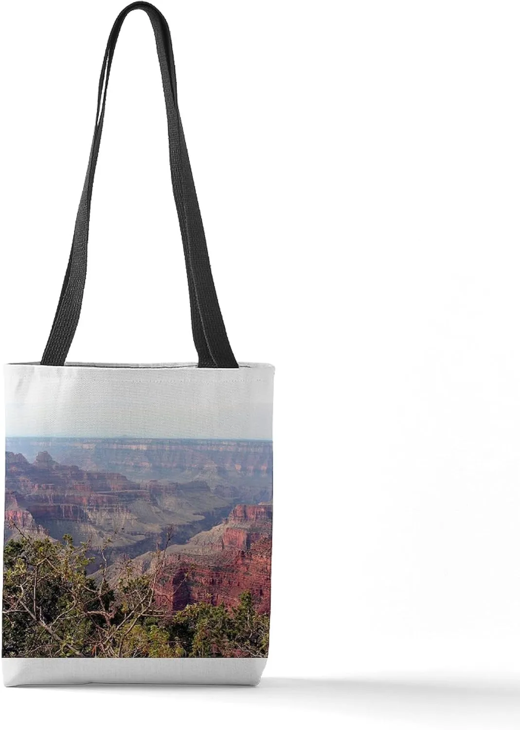 CafePress Grand Canyon North Rim, Arizona, USA 7 13"x13" Reusable Grocery Shopping Sling Tote Bag