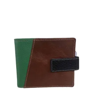 Caleb Plain Leather Wallet