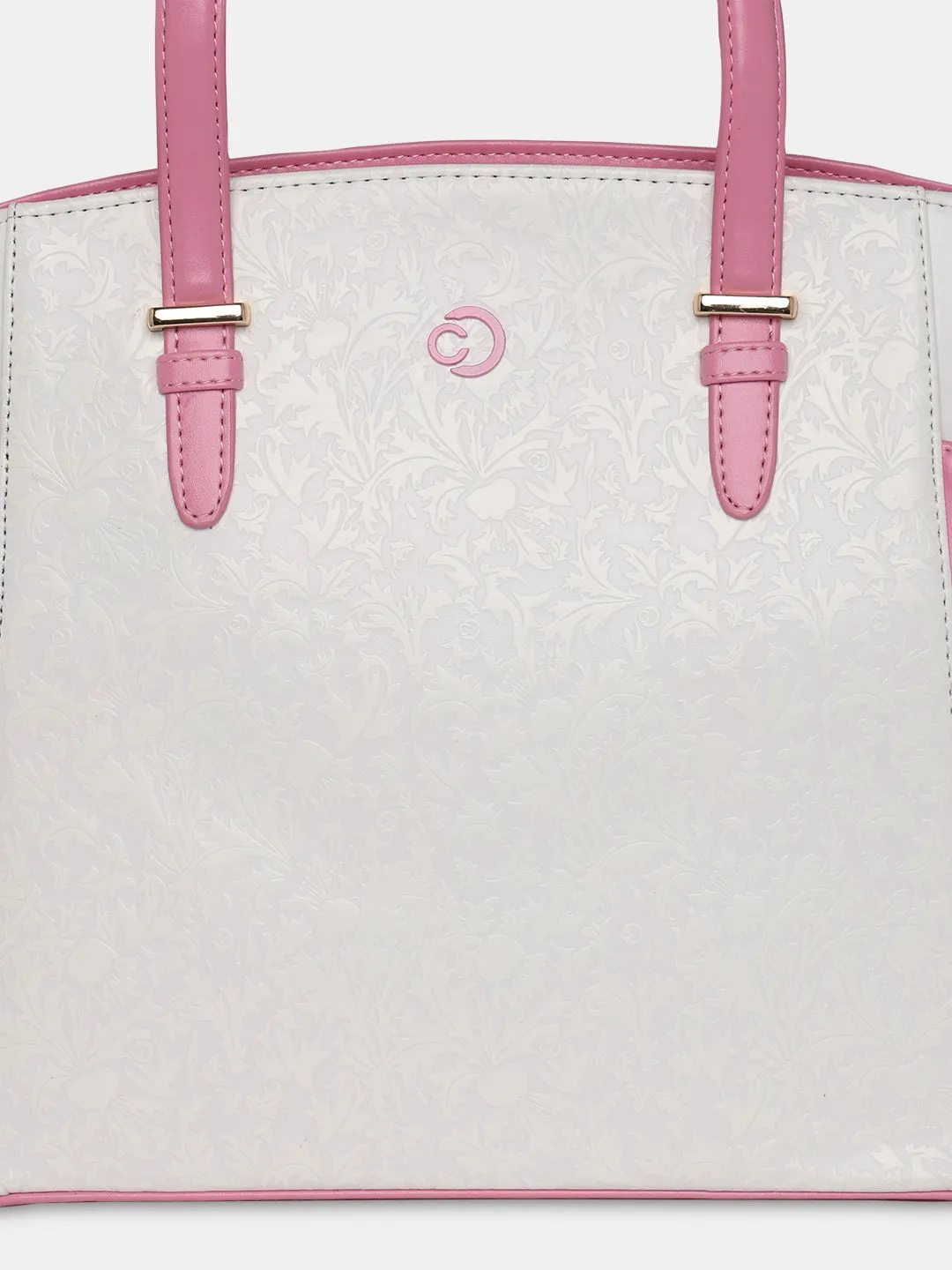 Caprese Aurora Medium Pink Tote Bag