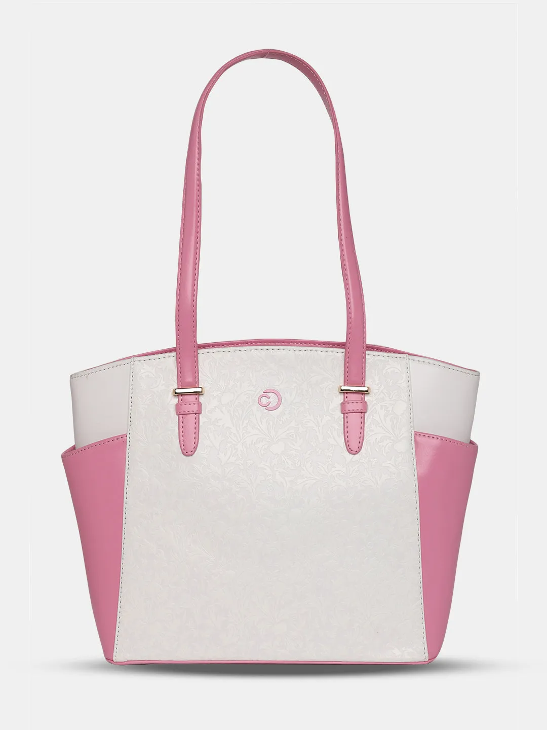 Caprese Aurora Medium Pink Tote Bag