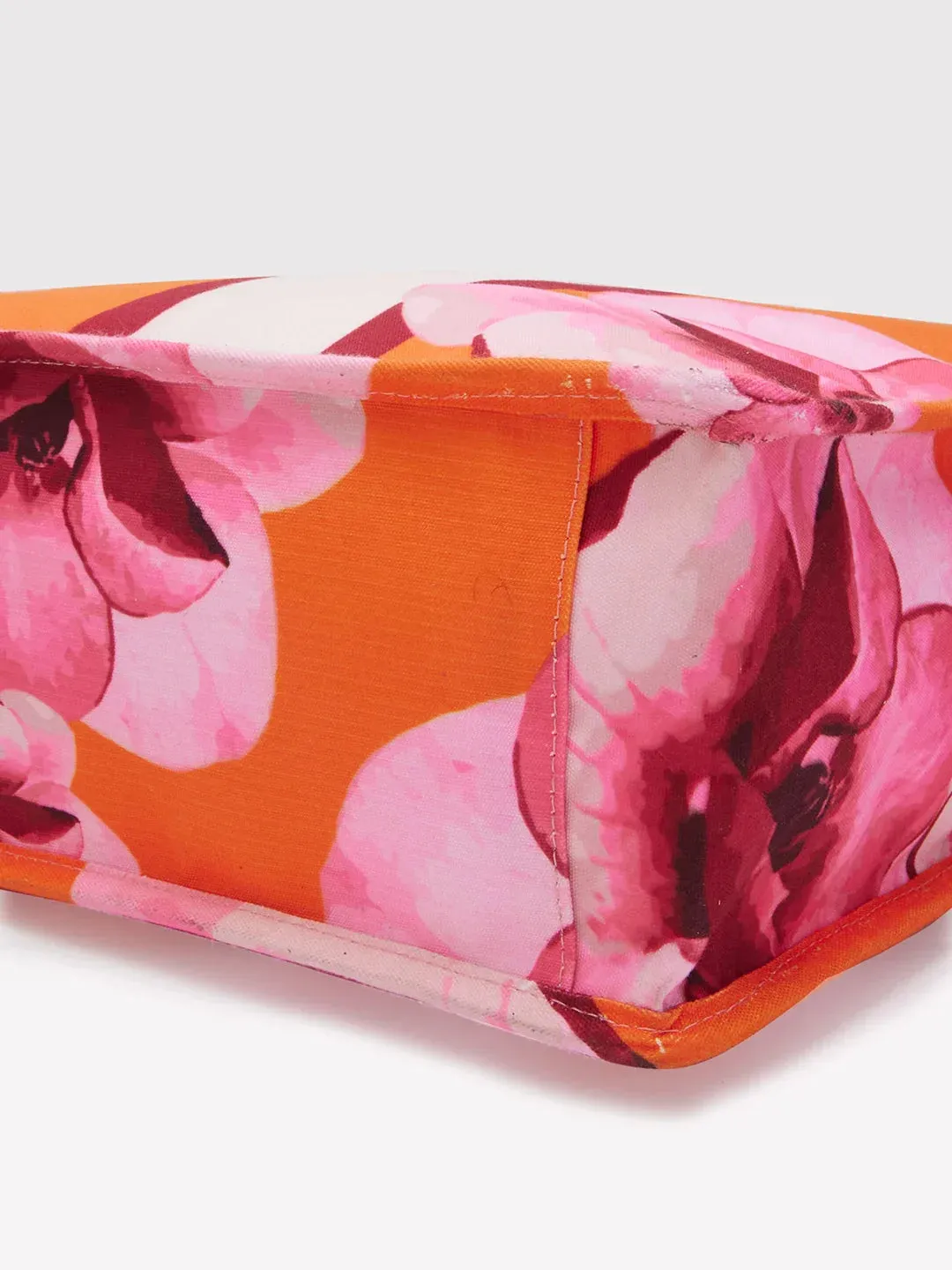 Caprese Ivy Large Orange Tote Bag