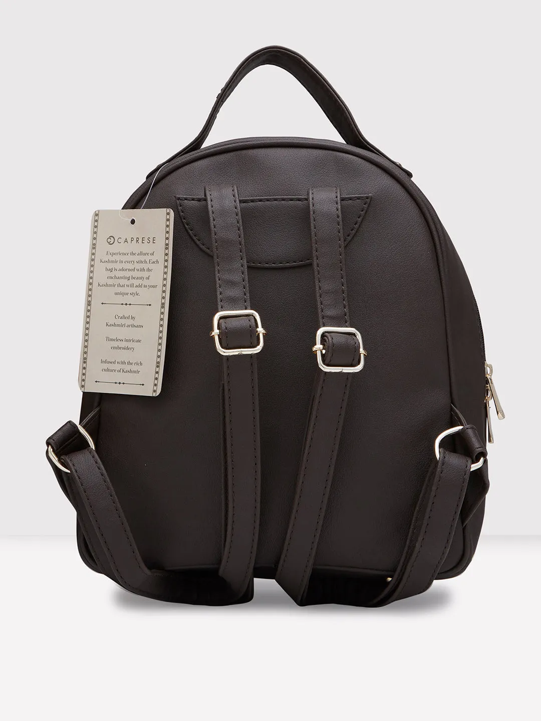Caprese Tresna Medium Brown Backpack