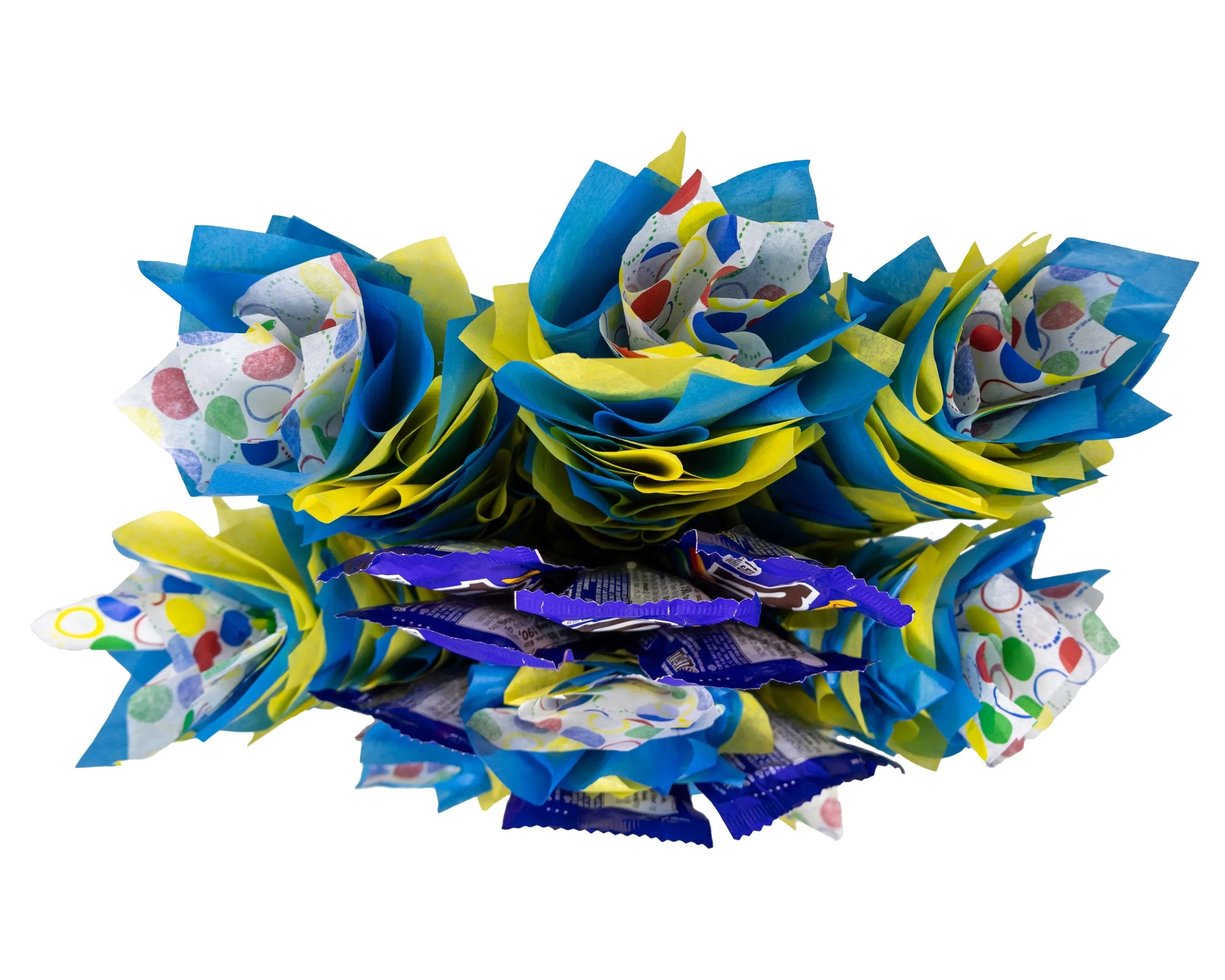 Caramel M&M's Candy Bouquet