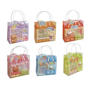 Cartoon PP Gift Bags 6Colors 10PCS