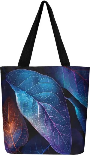 Castle Fairy Women's Canvas Tote Bag for Beach Travel Shopping