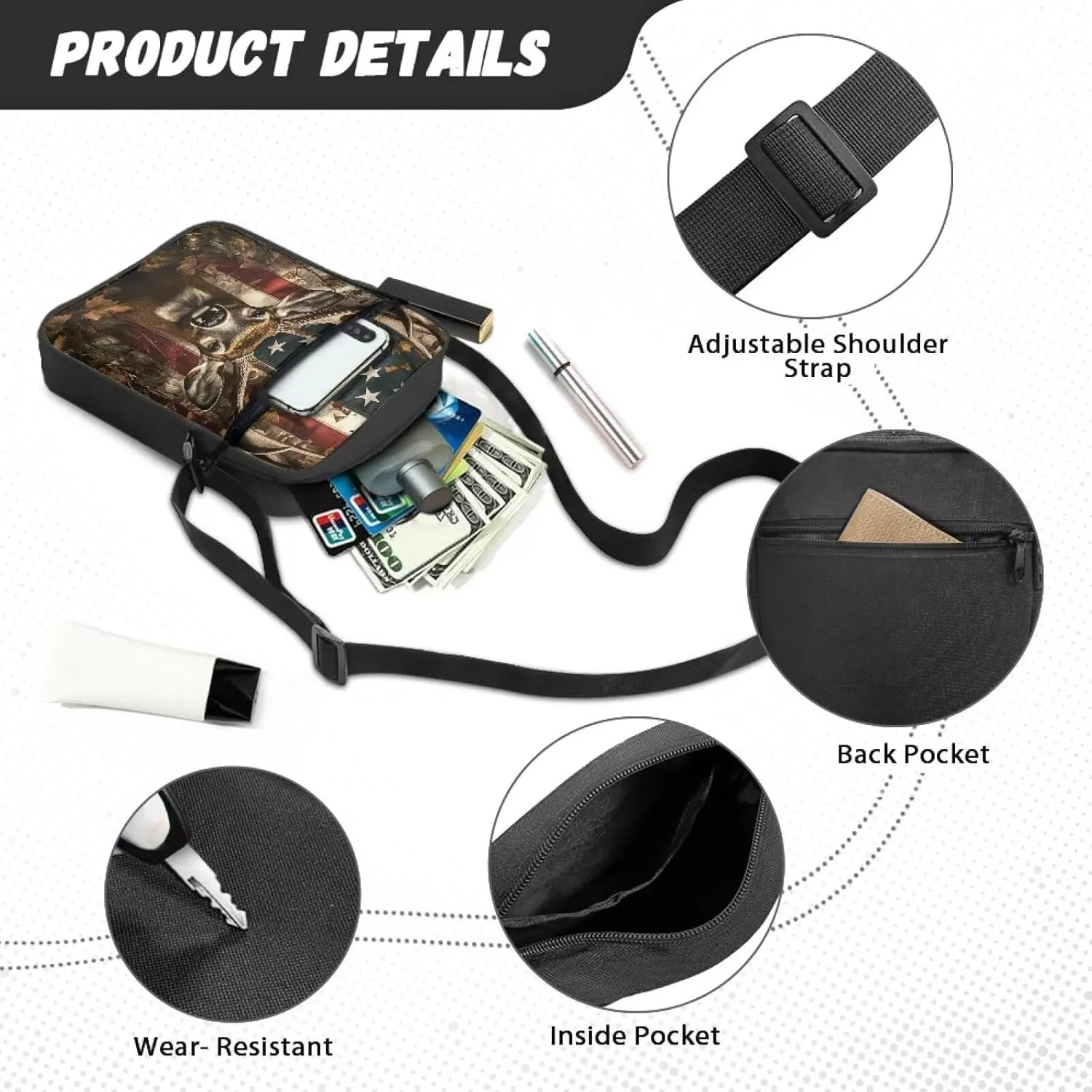 Cell Phone Purse Crossbody Bags for Women Cute Design Cellphone Bag Small Wallet Purses with Strap