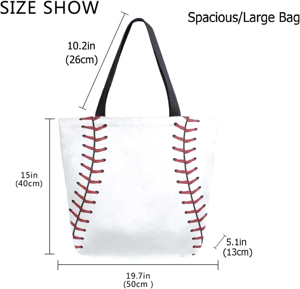 Chic Fashion Pattern Printed Extra Large Shoulder Tote Bag for Beach Travel Weekender Gym Grocery Shopping