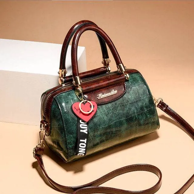 Ciing Luxury Design Pillow Handbag Fashion Quality Leather Women's Handbags Crocodile Pattern Totes Shoulder Messenger Bag