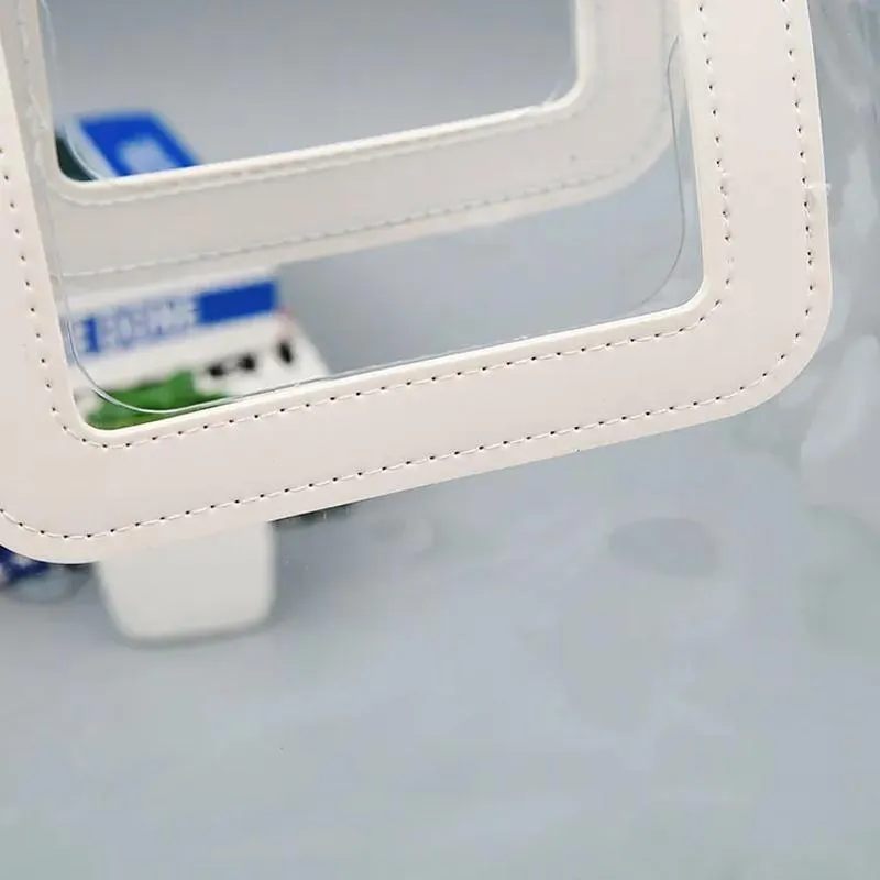 Clear PVC Handbags 10PCS S/M/L PVC