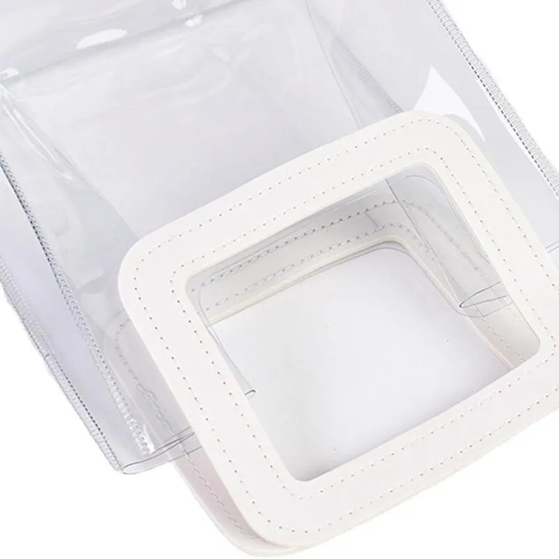 Clear PVC Handbags 10PCS S/M/L PVC