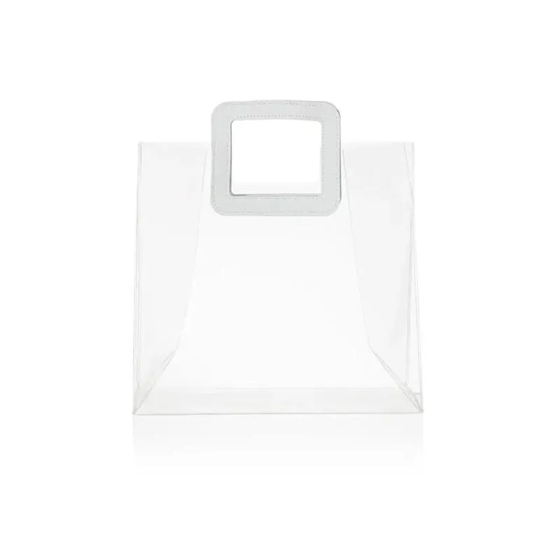 Clear PVC Handbags 10PCS S/M/L PVC