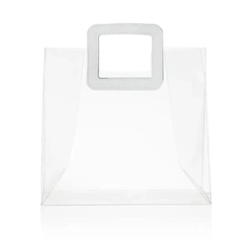 Clear PVC Handbags 10PCS S/M/L PVC