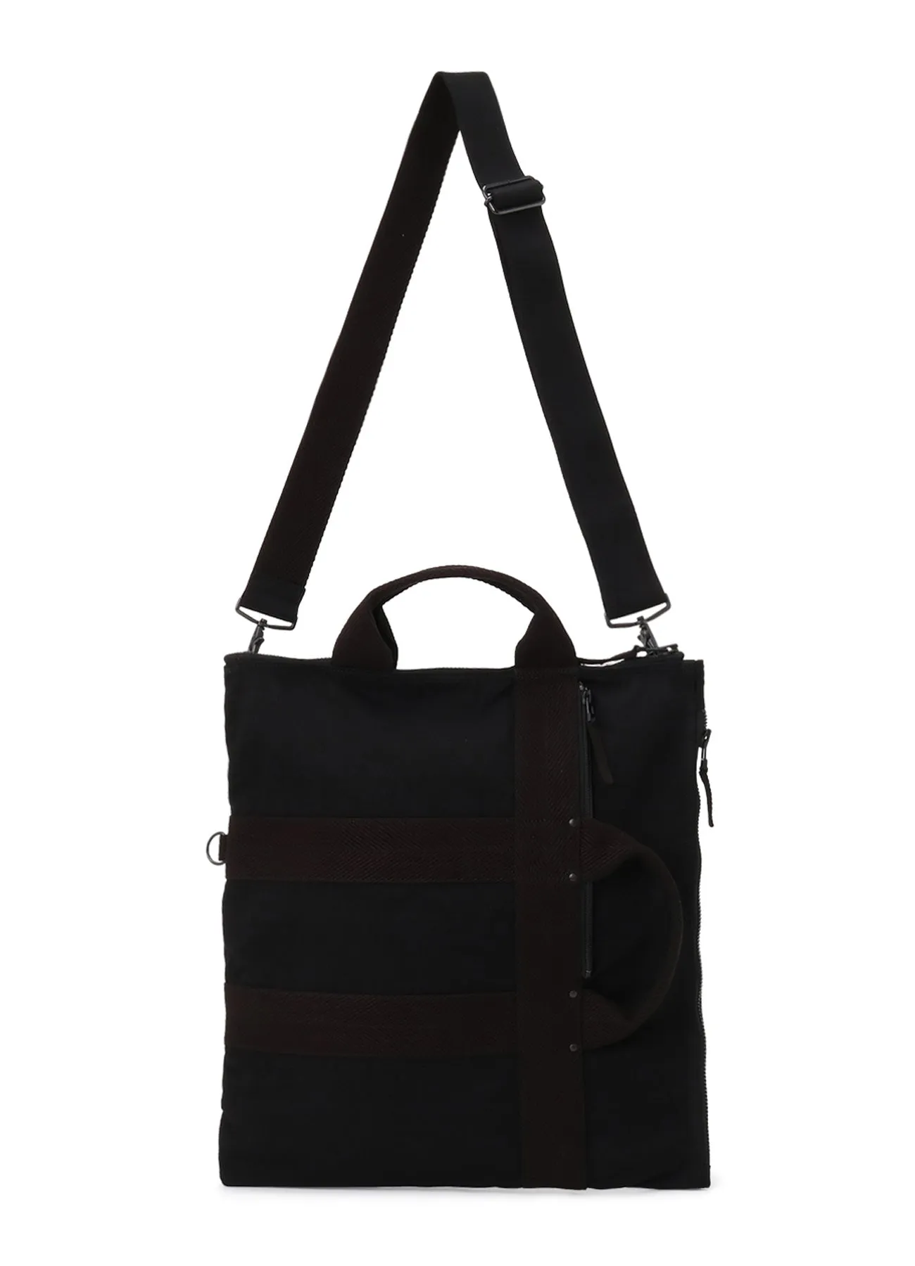 C/NY GABARDINE MILITARY 2-WAY TOTE BAG