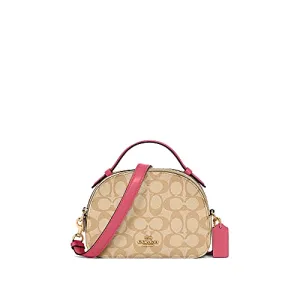 Coach Serena Crossgrain Leather Satchel