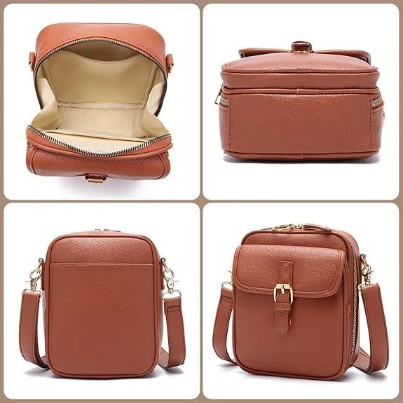 Collaborten Crossbody Bag, Collaborate Crossbody Leather Bag, Collaboraten1 Urvashi Crossbody Leather Bags for Women
