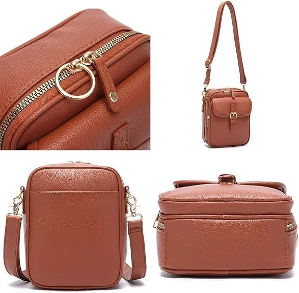 Collaborten Crossbody Bag, Collaborate Crossbody Leather Bag, Collaboraten1 Urvashi Crossbody Leather Bags for Women
