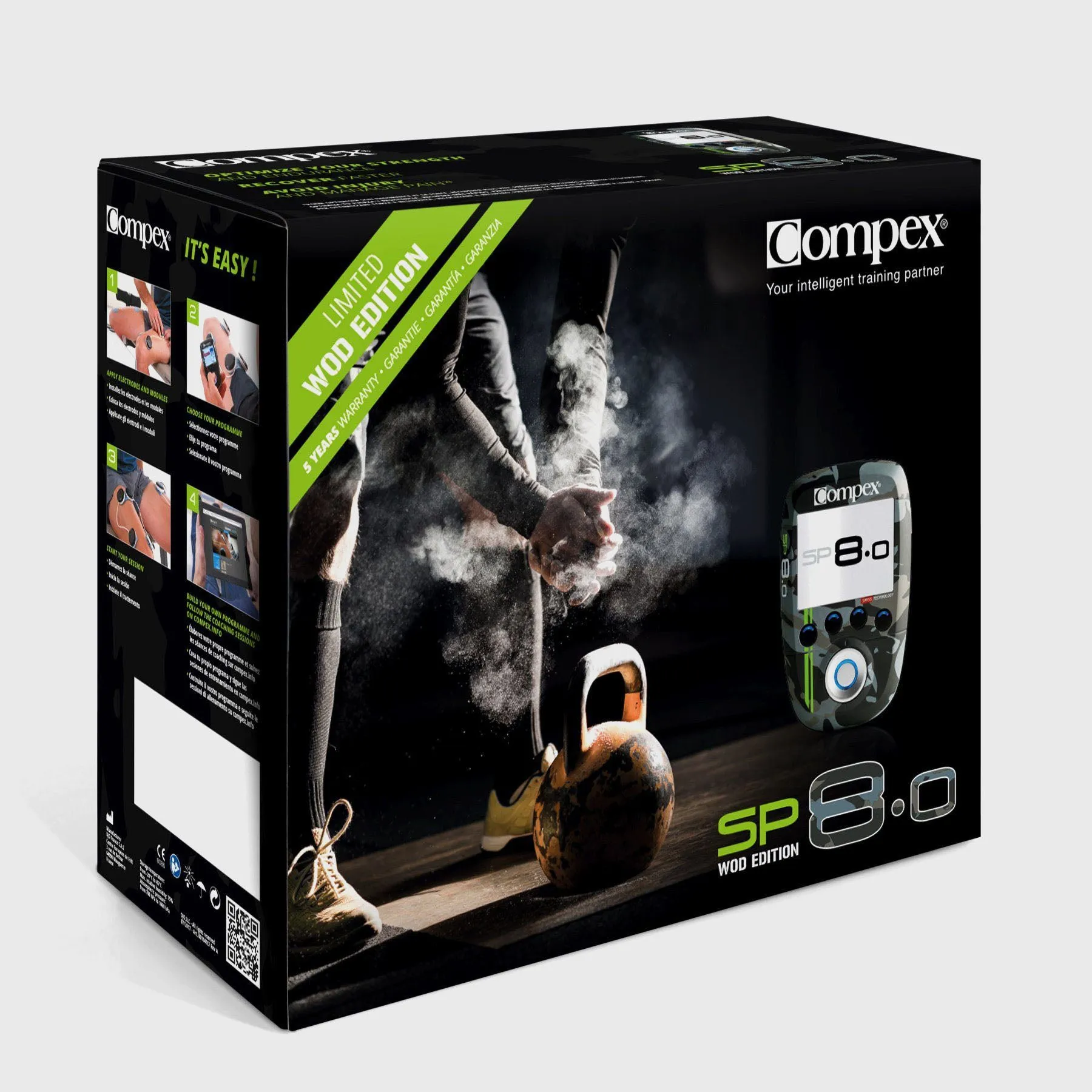 Compex SP 8.0 'WOD EDITION' Wireless Muscle Stimulator [Pre-Order]