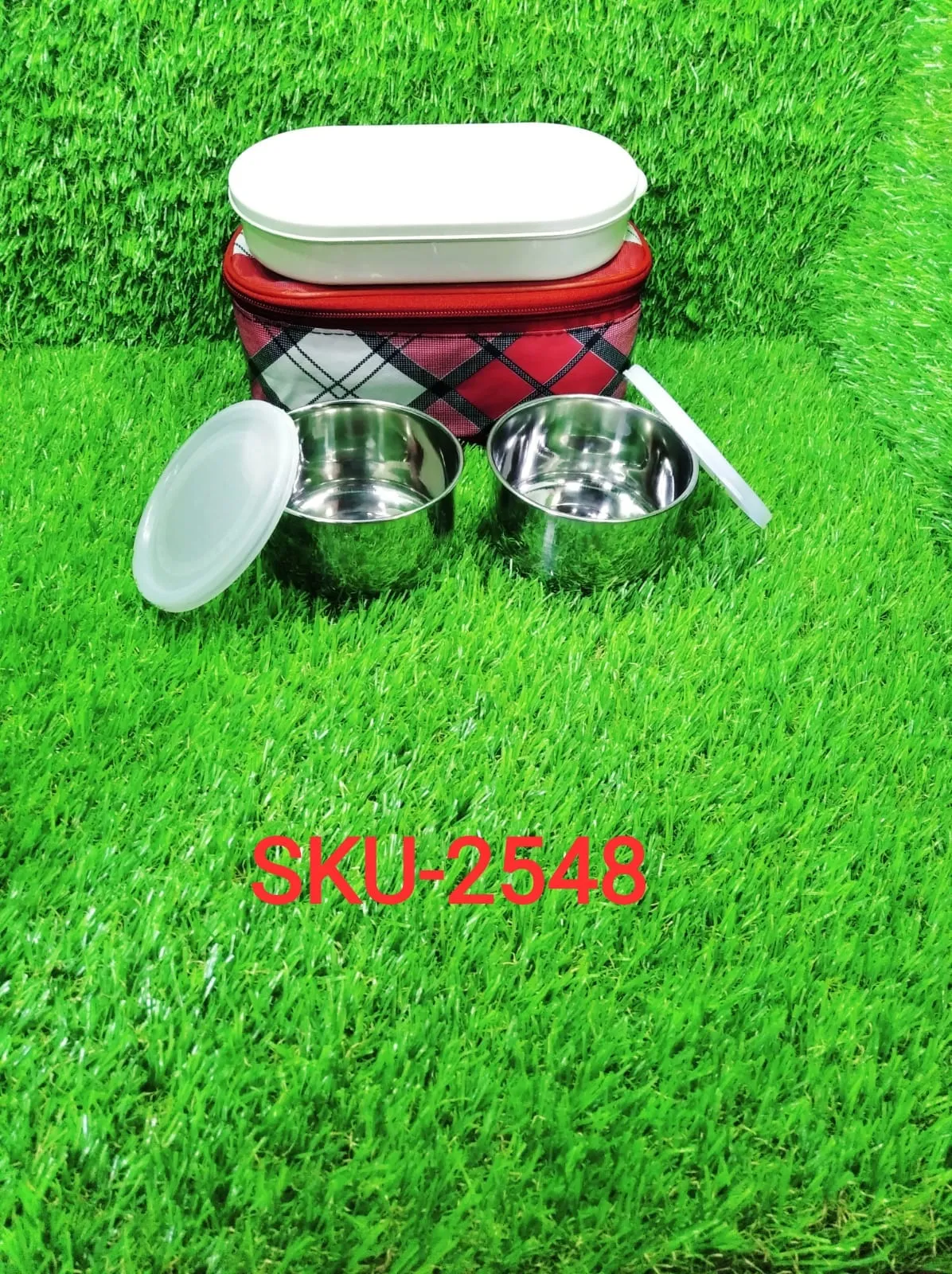 Corporate Lunch Stainless Steel Containers (Set of 3)