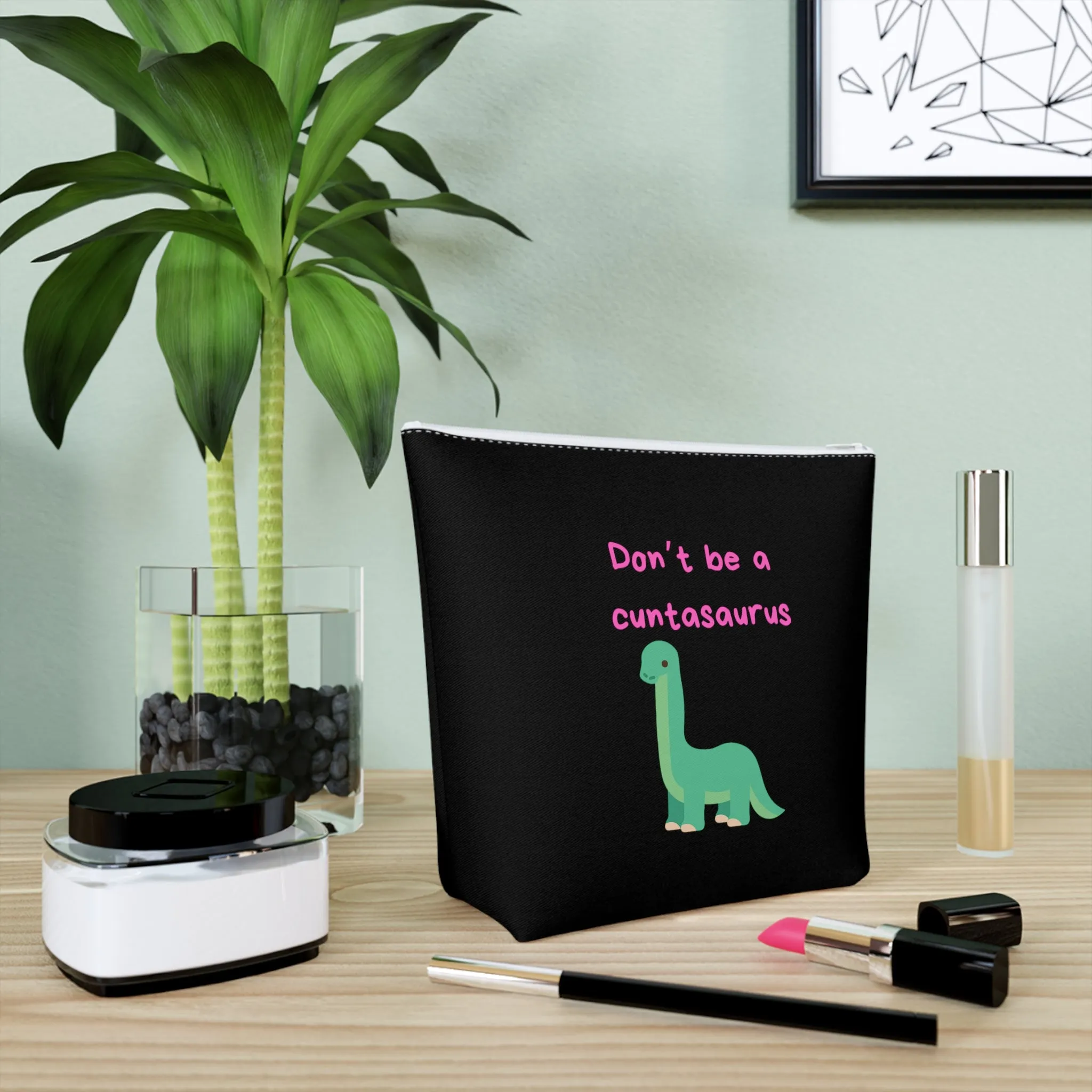 Cotton Cosmetic Bag