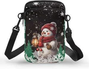 Crossbody Bags Messenger Bags Waist Bags Mini Shoulder Bags for Women and Men Removable Shoulder Strap Zipper Bags