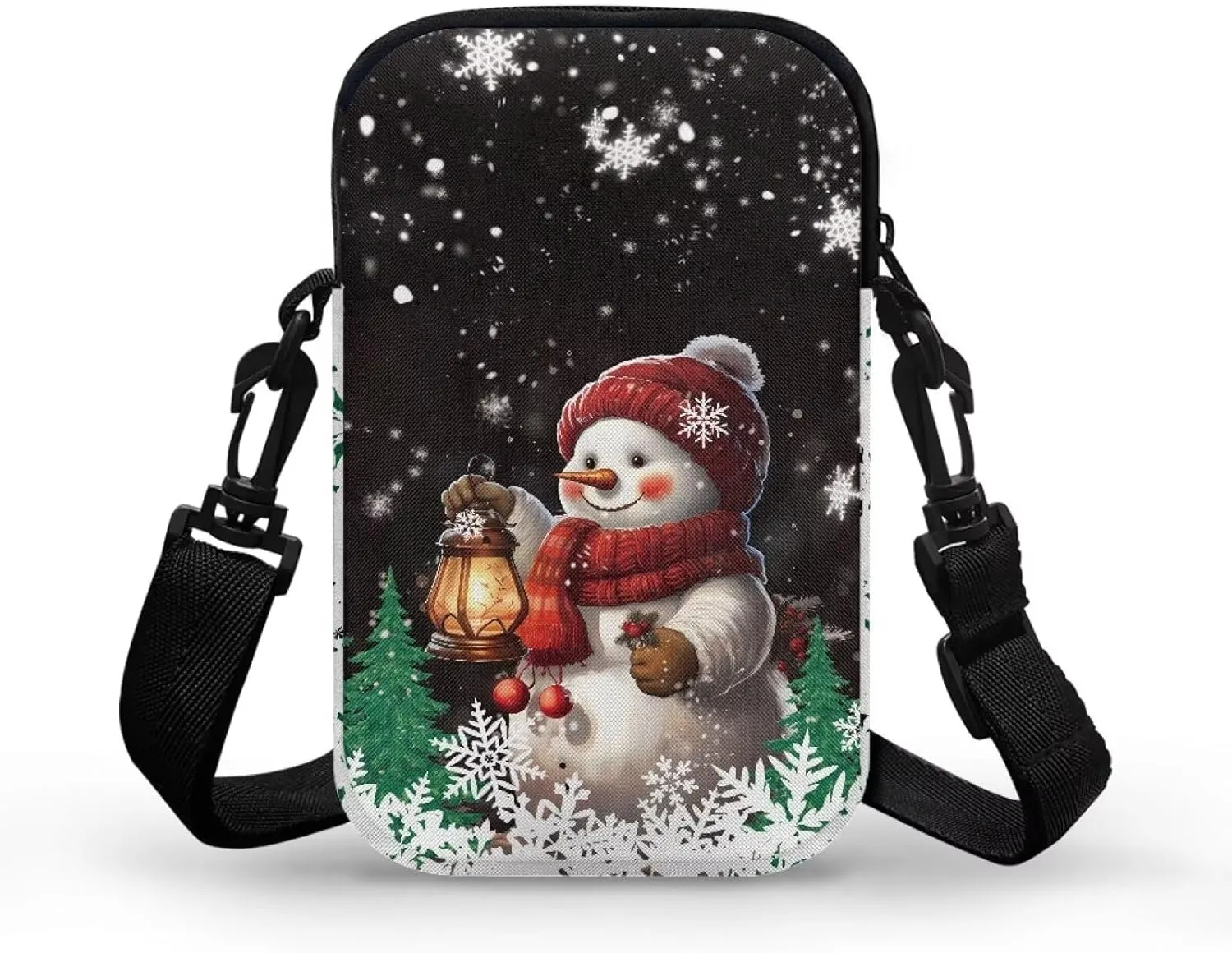 Crossbody Bags Messenger Bags Waist Bags Mini Shoulder Bags for Women and Men Removable Shoulder Strap Zipper Bags