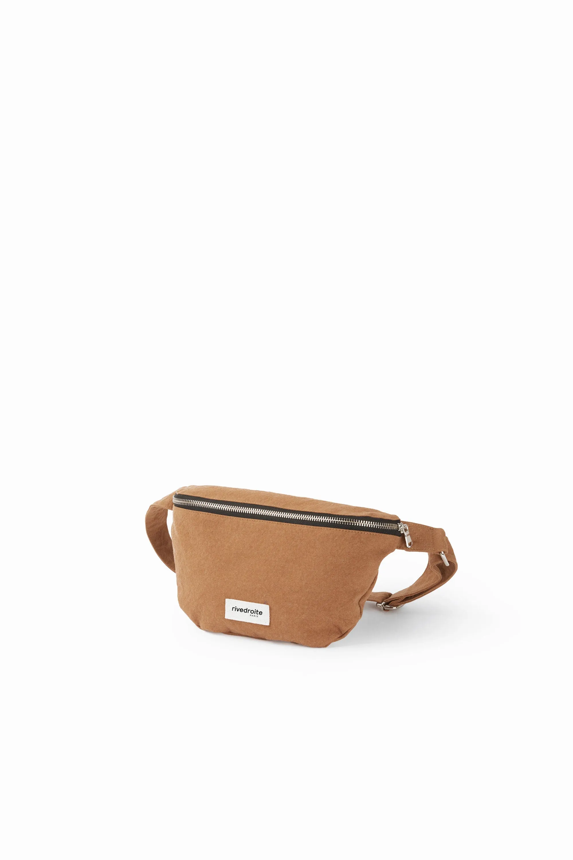 Custine the waist bag - Recycled cotton tobacco