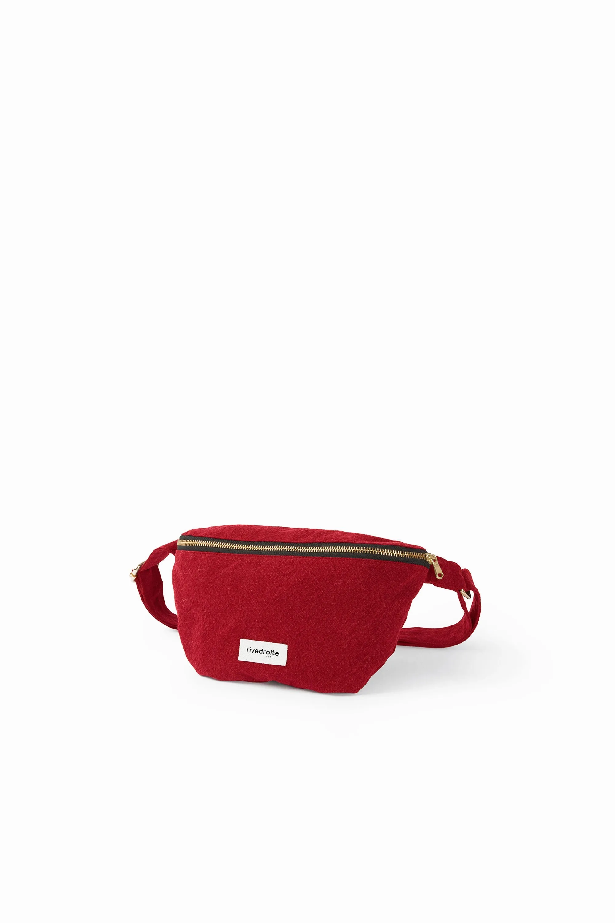 Custine the waist bag - Recycled cotton Vibrant Red