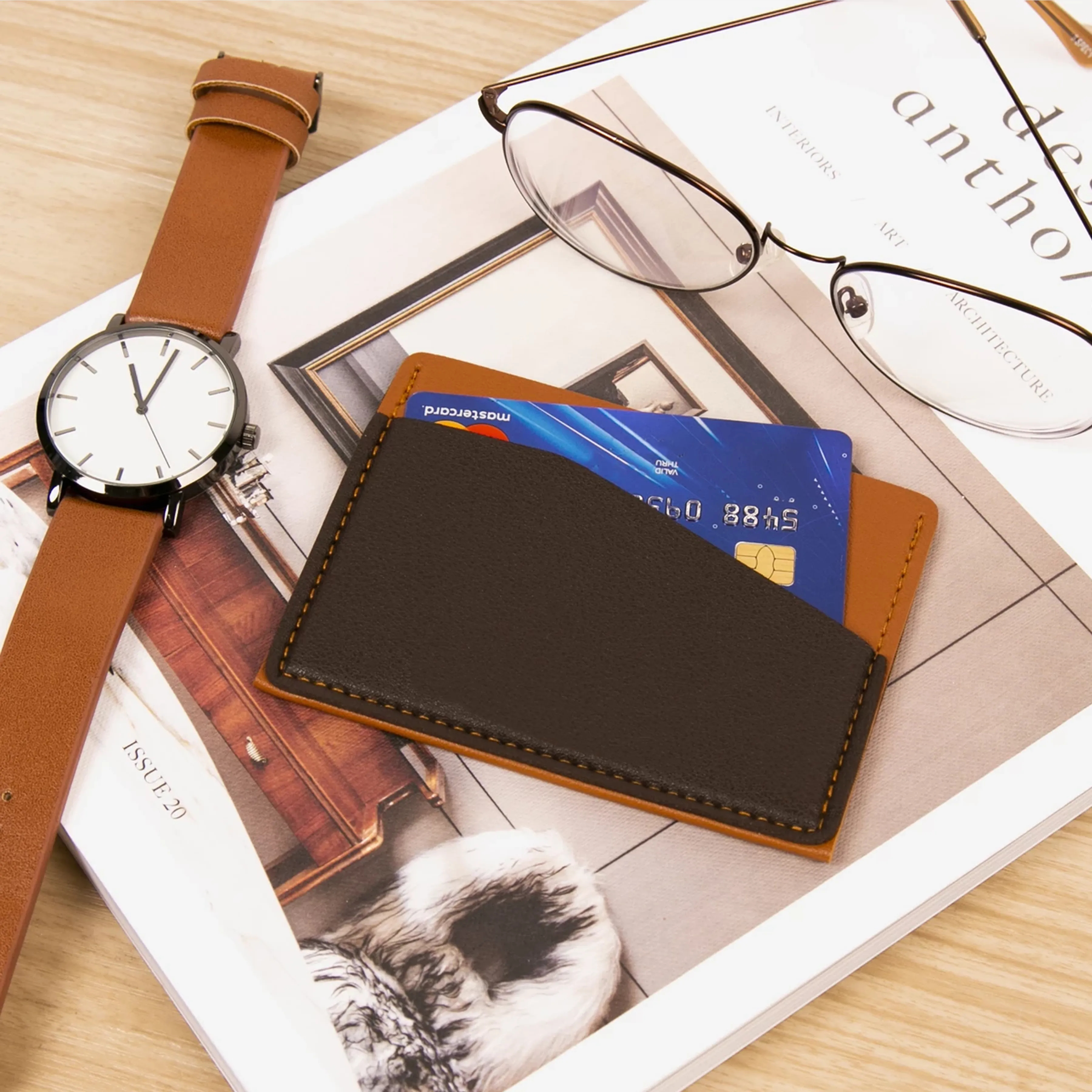 Custom Leather Card Holder 1