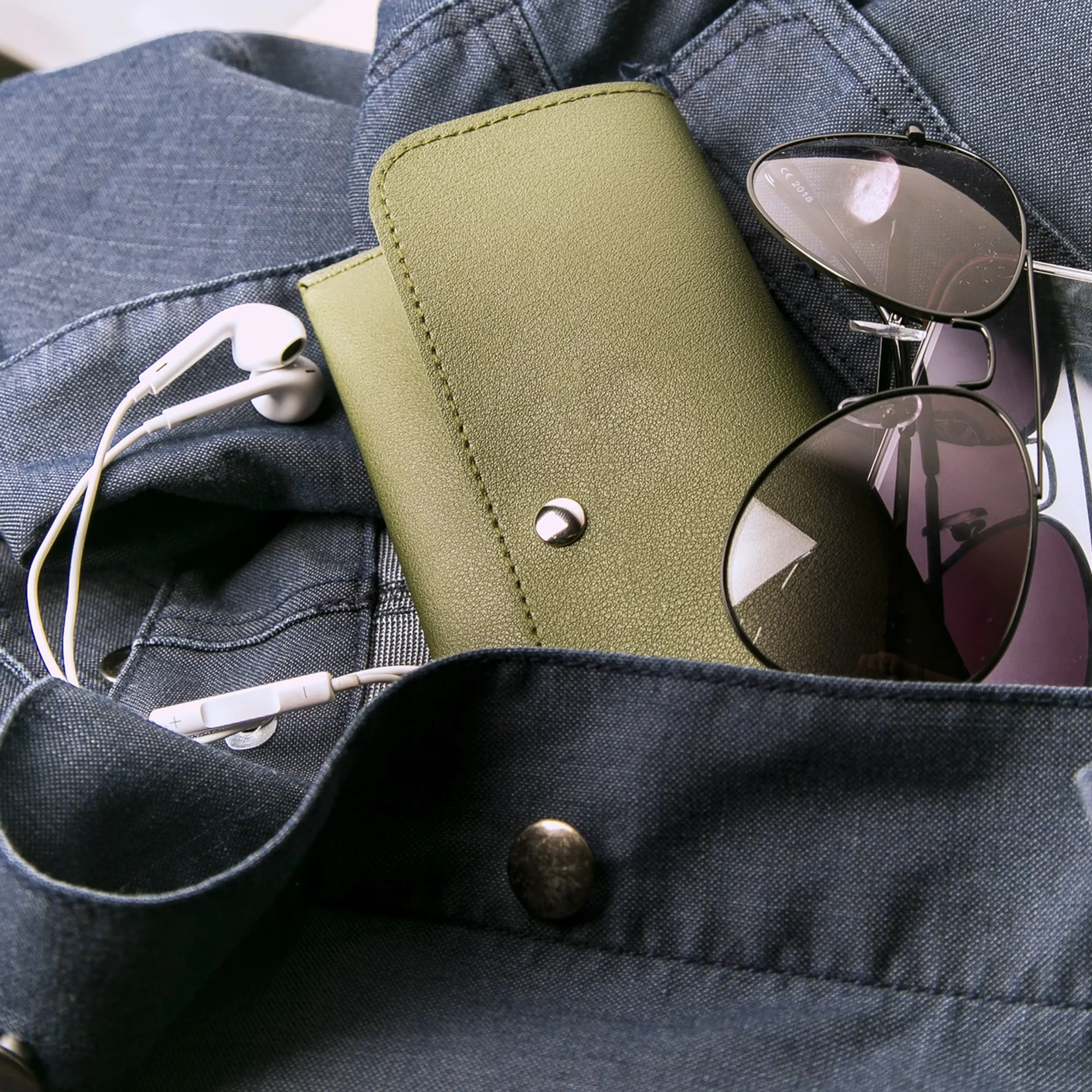 Custom Leather Sunglasses Case