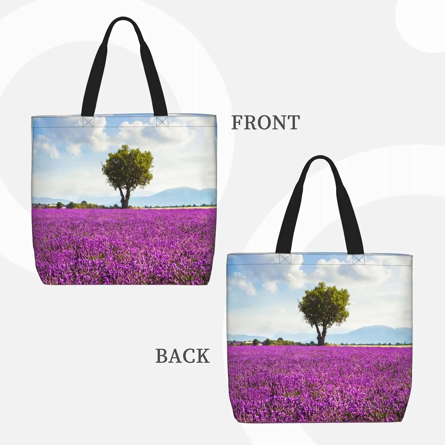 Custom Tote Bags Add Your Design For Business, Work, Travel, Shopping, Women, Mom, Teachers
