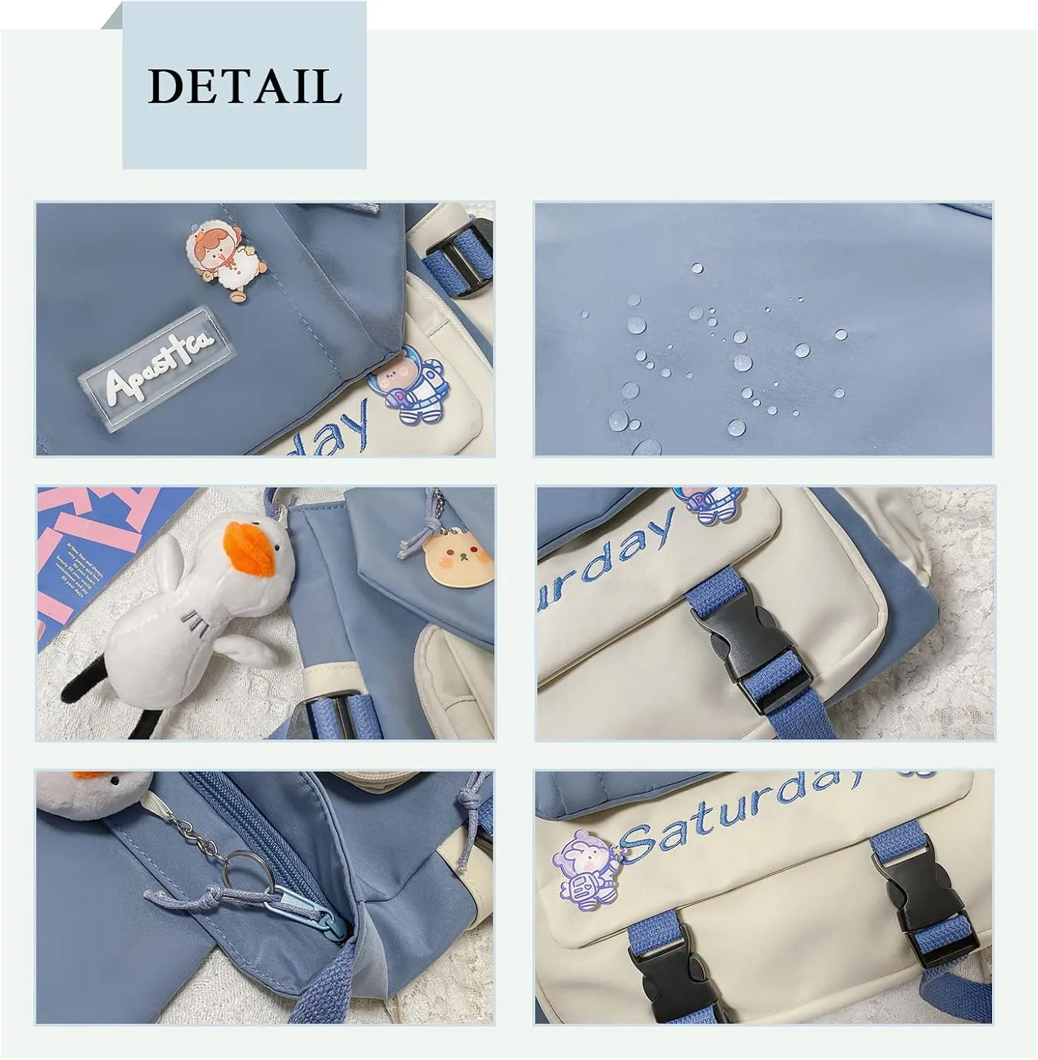 Cute Messenger Bag, Crossbody Bags for Women Kawaii Messenger Bags Purses