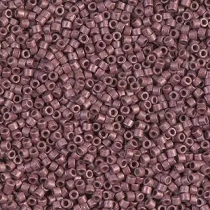 DB 1167, Galvanized, Matte Berry - Miyuki Delica Beads - Size 11 - 5 grams - Japanese Cylinder Seed Beads - Retail & Wholesale