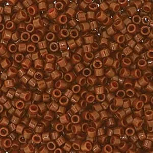 DB 2142, Duracoat Opaque Cognac- Miyuki Delica Beads - Size 11 - 5 grams - Japanese Cylinder Seed Beads - Retail & Wholesale