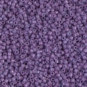 DB 660, Dyed Opaque Dark Lavender- Miyuki Delica Bead - Size 11 - 5 grams - Japanese Cylinder Seed Beads - Retail & Wholesale